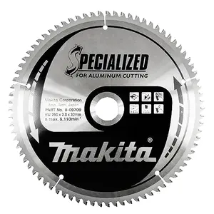 Makita B-09709 Circular saw blade, Specialized T.C.T, 250 x 30 mm, 80 T