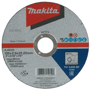 Makita A-85298 Cut-off Wheel 100 x 16 mm, A30R