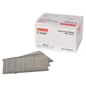 Makita F-33993 Brad Nails, 1,6 x 50 mm, 16 Ga, 2000 pcs