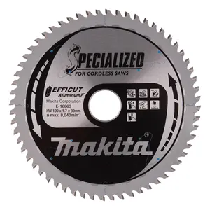 Makita E-16863 TCT Saw Blade 190x30mm 60T