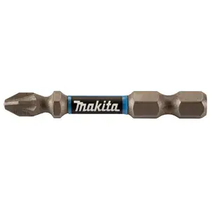 Makita E-03383 Torsion screw bit set Impact Premier, PZ2, 50 mm, 1/4