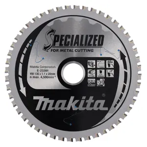 Makita E-23391 T.C.T. Saw Blade 136 x 20mm