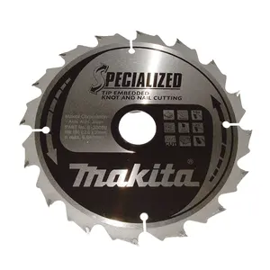 Makita B-33059 Circular Saw Blade, Specialized, T.C.T, 190x30mm, 16T