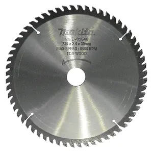 Makita D-09640 Circular saw blade, Standard T.C.T, 235 x 30 mm, 60 T