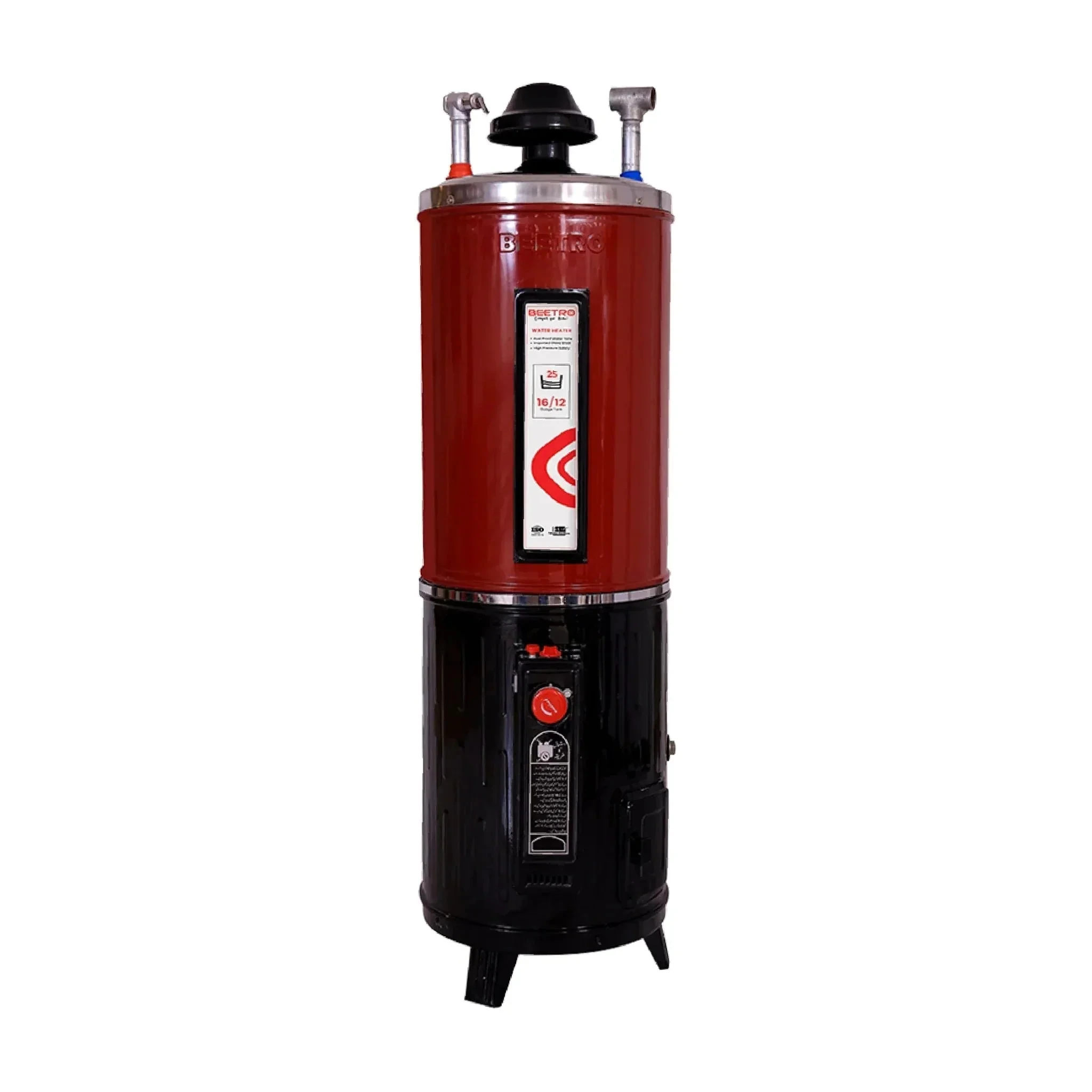 Beetro Electric & Gas Geyser 35 Gallon (FEG-35 16/12 Gauge)