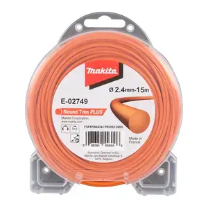 Makita E-02749 Round trim plus nylon cord, 2,4 mm x 15 m