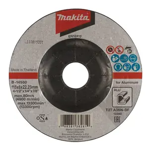 Makita B-14560 Grinding wheel 115 x 6 mm, A36N