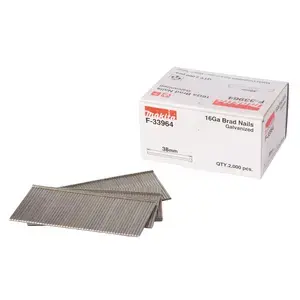 Makita F-33964 Brad Nails, 1,6 x 38 mm, 16 GA, 2000 pcs