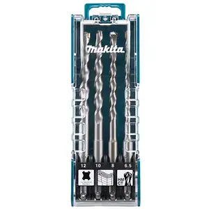 Makita D-74728 SDS-PLUS T.C.T. Drill Bit Set 4 Pc