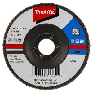 Makita D-27090 Flap disc 125mm