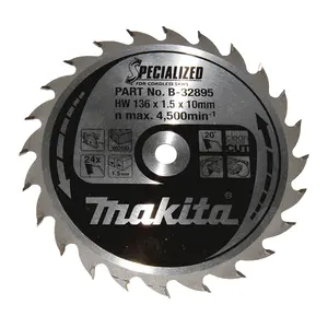 Makita B-32895 Circular Saw Blade, Specialized T.C.T, 136 x 10 mm, 24 T