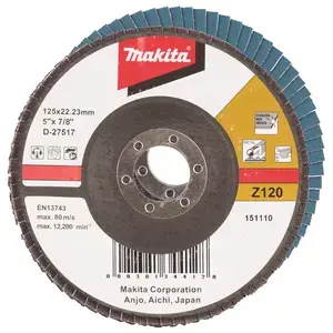 Makita D-27517 Flap disc 125mm