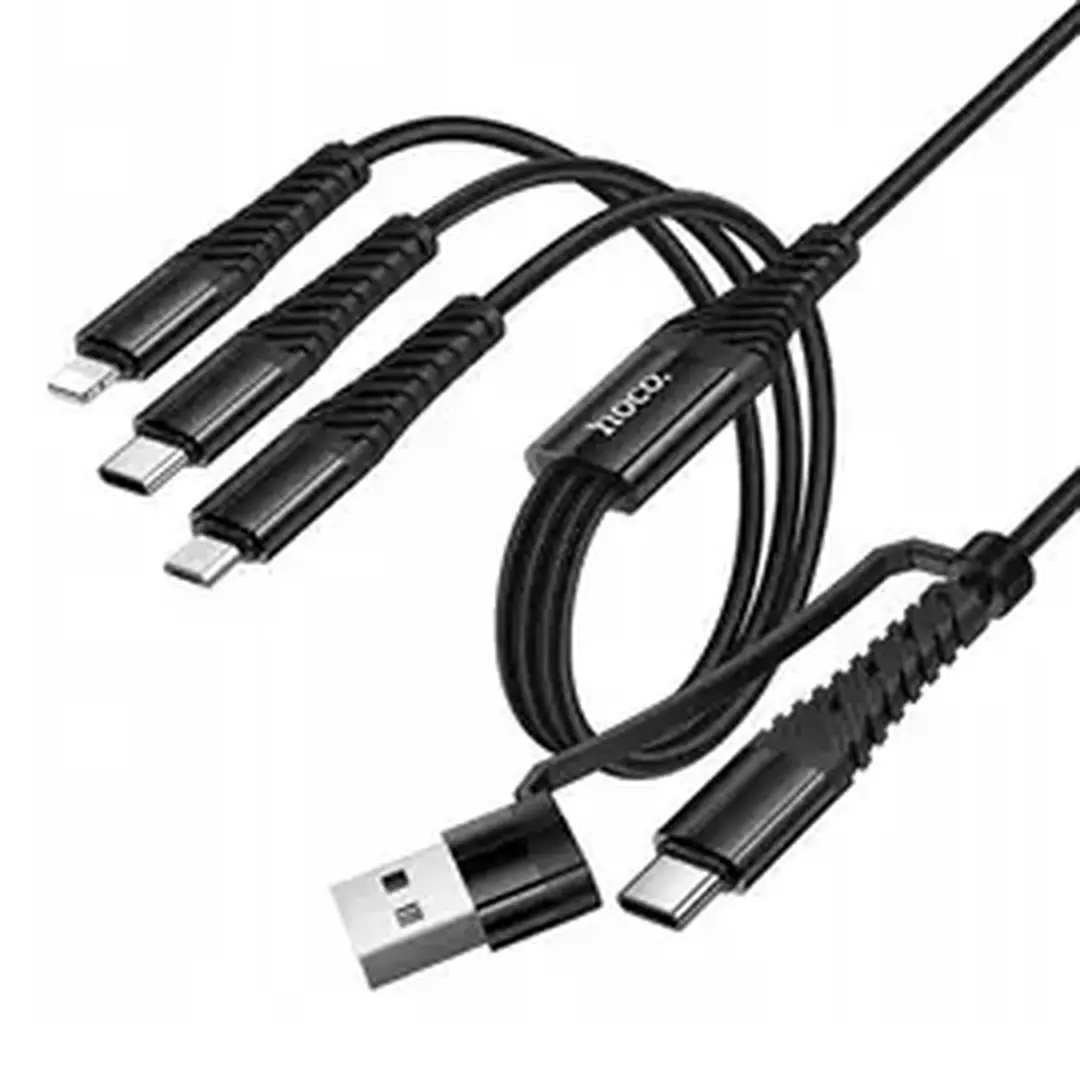Hoco X123 Victory 3-in-1 Charging Cable
