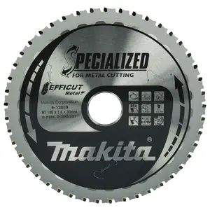Makita E-12859 Circular Saw Blade, Efficut T.C.T, 185 x 30 mm, 45T