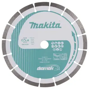 Makita D-80117 Diamond Wheel 230 x 22.23mm
