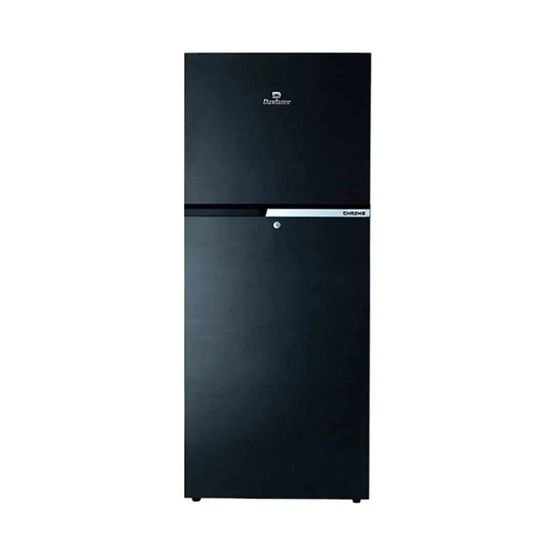Dawlance Refrigerator 9169 WB Chrome Hairline Black