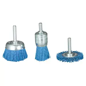 Makita D-70758 Nylon brush set for drill, 240G, 3 pcs