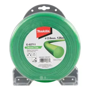 Makita E-02711 Round trim nylon cord, 2,0 mm x 126 m