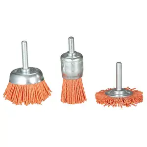 Makita D-70742 Nylon brush set for drill, 80G, 3 pcs