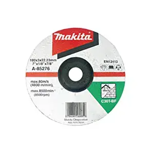 Makita A-85276 Cut-off Wheel 180 x 22.23 mm, C30T, Depressed