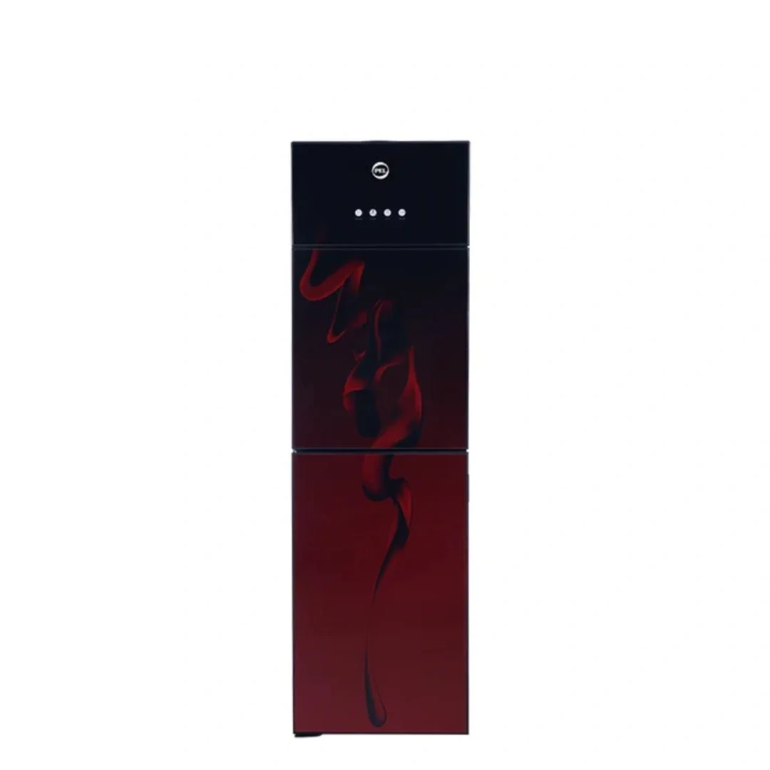 PEL Water Dispenser (P3TWD-425 Flat Glass Door Maroon Blaze)