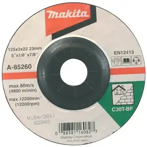 Makita A-85260 Cutting Wheel 125 mm