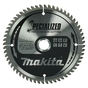 Makita B-33233 Circular Saw Blade, Specialized, TCT, 160x20mm, 60T