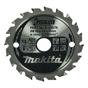 Makita B-33576 Circular Saw Blade, Specialized T.C.T, 85 x 15 mm, 20 T