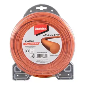 Makita E-02761 Round trim plus nylon cord, 2,4 mm x 87 m
