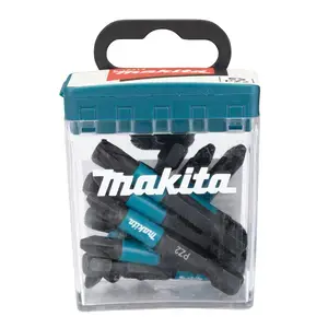 Makita E-12413 Screw Bit Impact Black, PZ2, 50 mm, 10 pcs