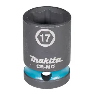 Makita E-16134 Impact Black Impact Socket 17mm, 1/2