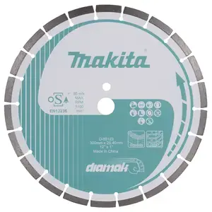 Makita D-80123 Diamak Segmented Diamond Wheel 300mm