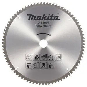 Makita D-81907 T.C.T. Saw Blade 305x30mm