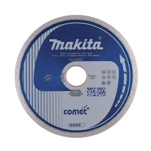 Makita B-13091 Diamond wheel 125 mm, Comet, Dry & Wet, Continuous rim