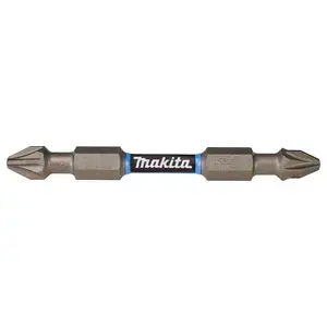 Makita E-06292 Torsion screw bit Impact Premier, PZ2 - PZ2, 65 mm, Double-end, 1/4