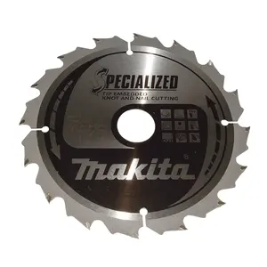 Makita B-33043 Circular Saw Blade, Specialized T.C.T, 185 x 30 mm, 16 T