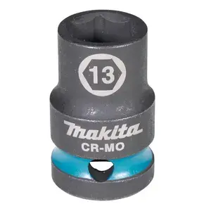 Makita E-16097 Impact Black Impact Socket, 13mm, 1/2