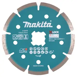 Makita E-02076 Diamond wheel 125 mm, X-LOCK