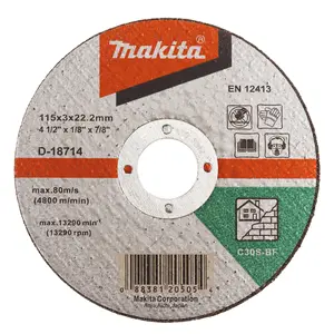 Makita D-18714 Cut-Off Wheel 115 x 3,0 x 22,23 mm, C30S
