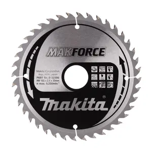 Makita B-32306 Circular Saw Blade, Makforce T.C.T, 165 x 30mm, 40T