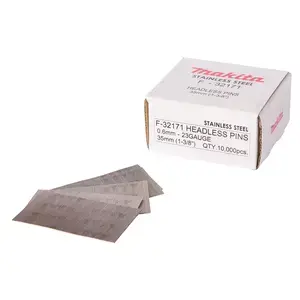 Makita F-32171 Stainless Pin Nail, 0,6 x 35 mm, 23 Ga, 10 000 pcs