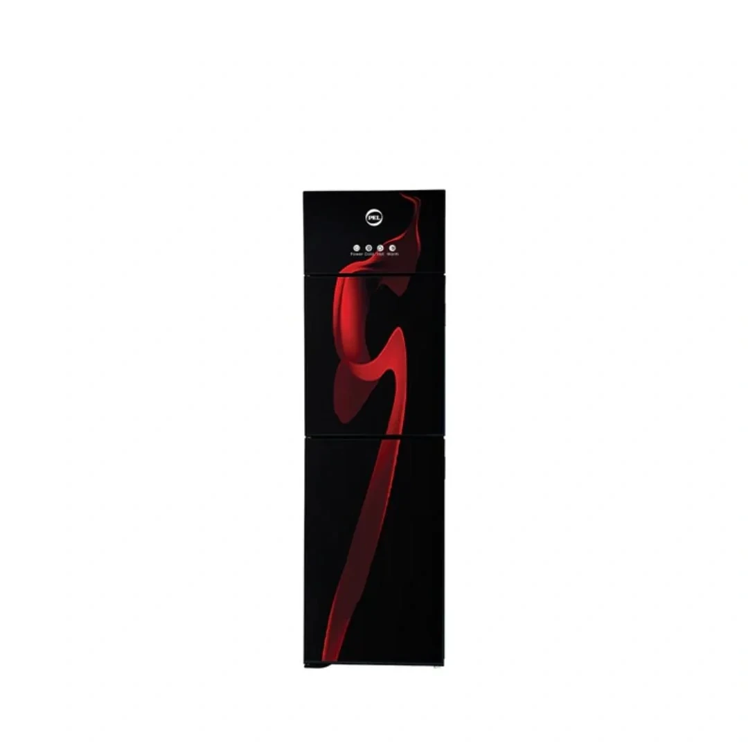 PEL Water Dispenser (P3TCWD-525 Curved Glass Door Red Blaze)