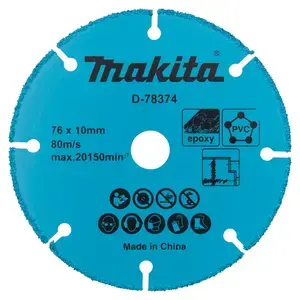 Makita D-78374 Tungsten Carbide Grit Blade 76x100mm