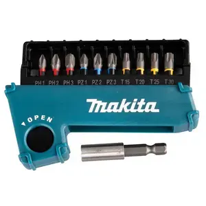 Makita E-03567 Torsion screw bit set Impact Premier, 11 pcs