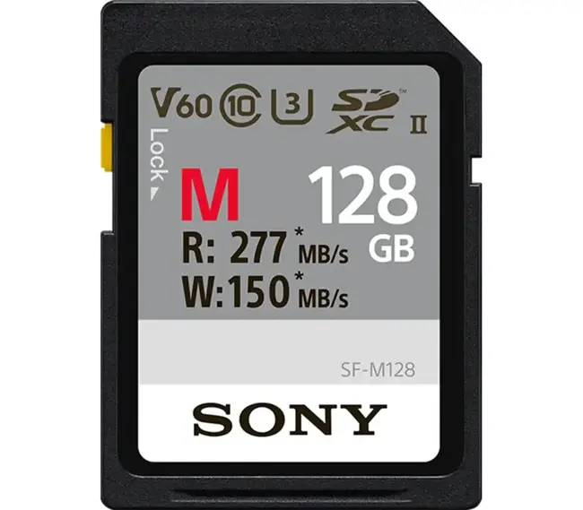 Sony 128GB High grade UHS-II SD Memory Card | SFM128/T2