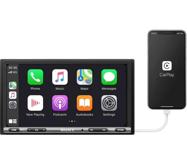 Sony 6.95” (17.6 cm) CarPlay/ Android Auto Media Receiver