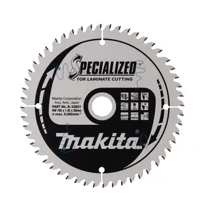 Makita B-33831 Circular saw blade, Specialized T.C.T, 165 x 20 mm, 52 T