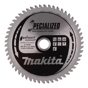 Makita E-16760 TCT Saw Blade 165x20mm 54 T