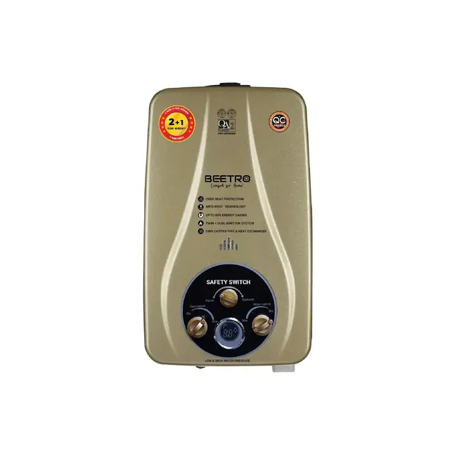Beetro Instant Gas Geyser RD-09 (NG) 9.0 Ltr