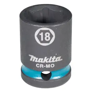 Makita E-16140 Impact Black Impact Socket, 18mm, 1/2